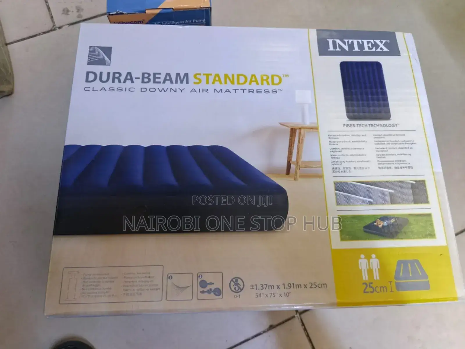 5×6 Heavy-Duty Inflatable Mattress for Home Camping