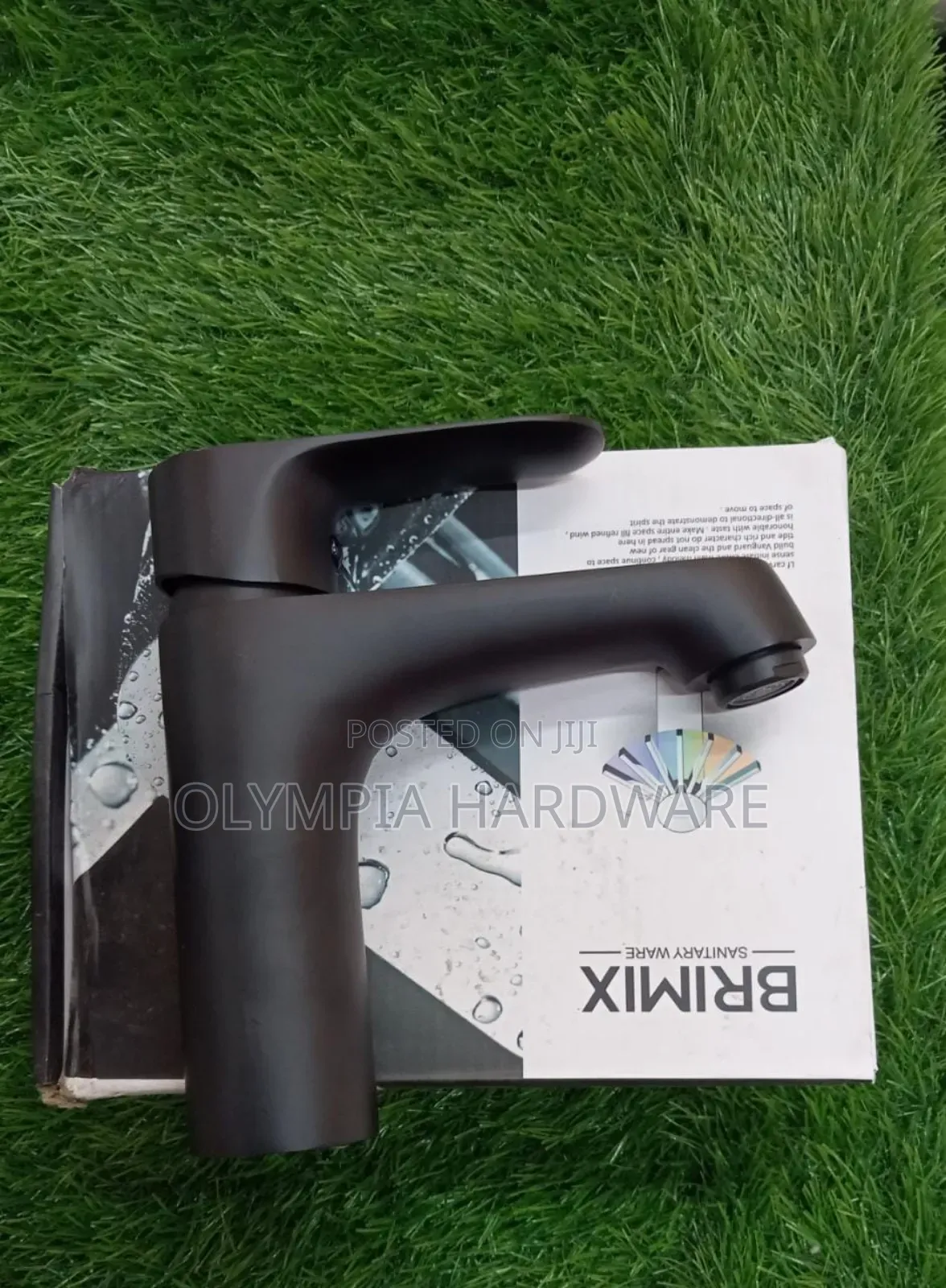 Brimix Black Basin Mixer Tap