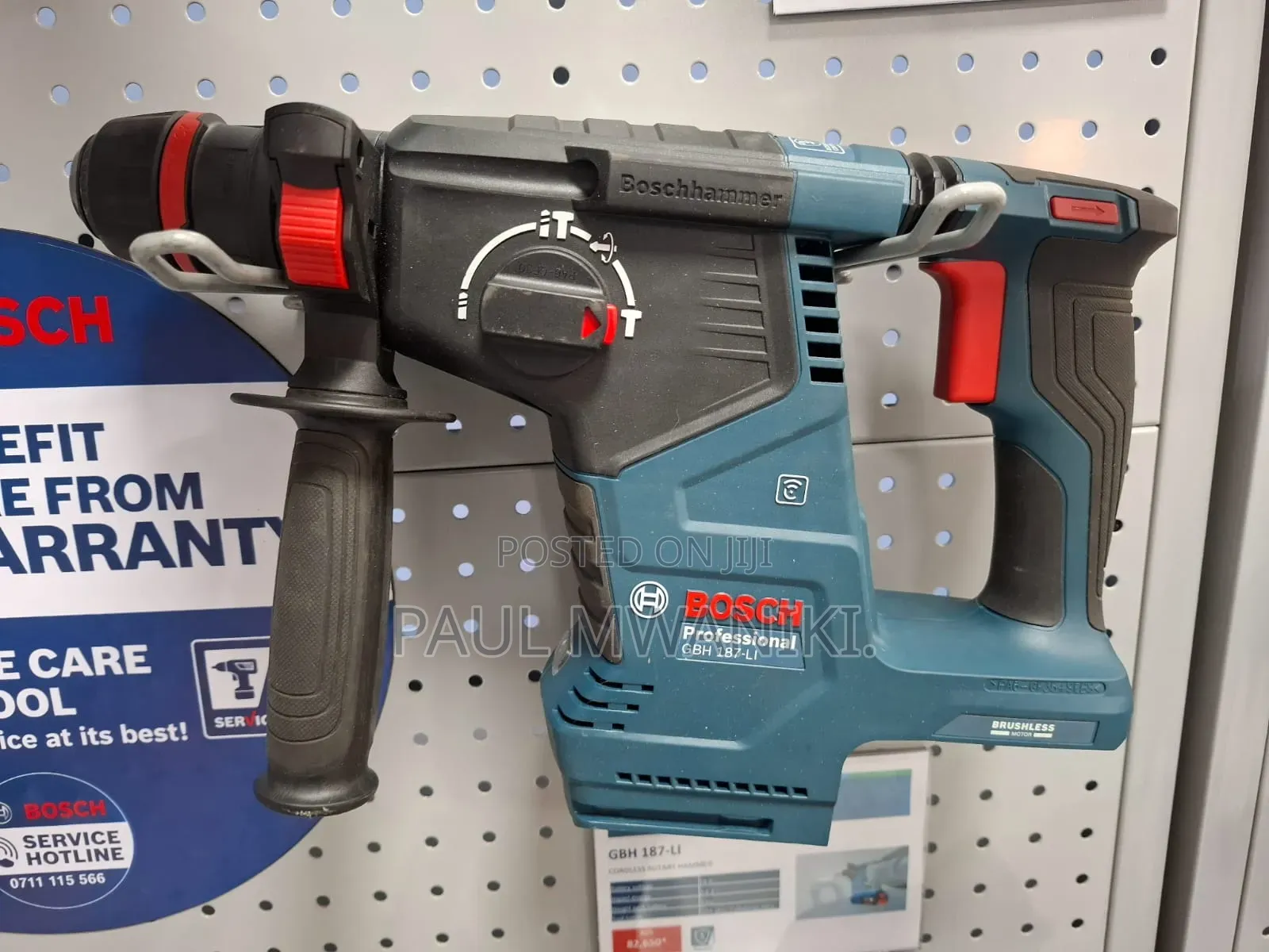 Cordless Rotary Hammer Gbh 187-li,