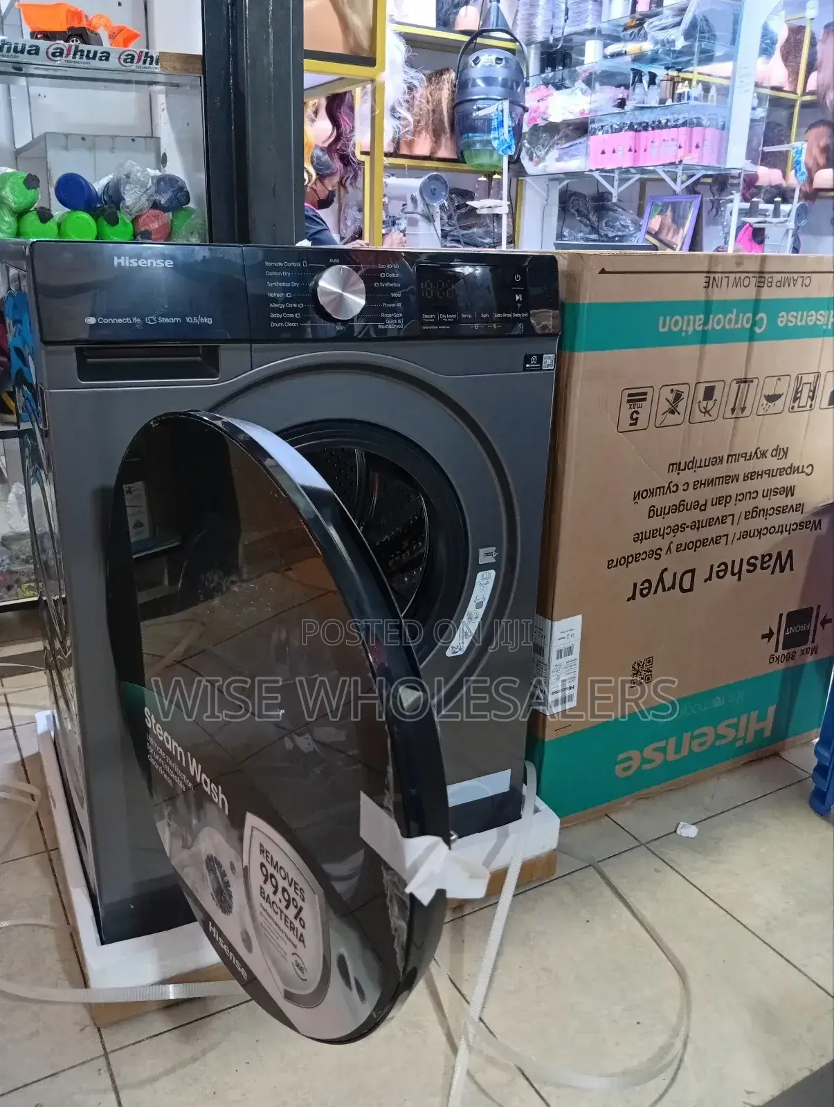 Hisense Wash And Dry Washing Machine 10kgs