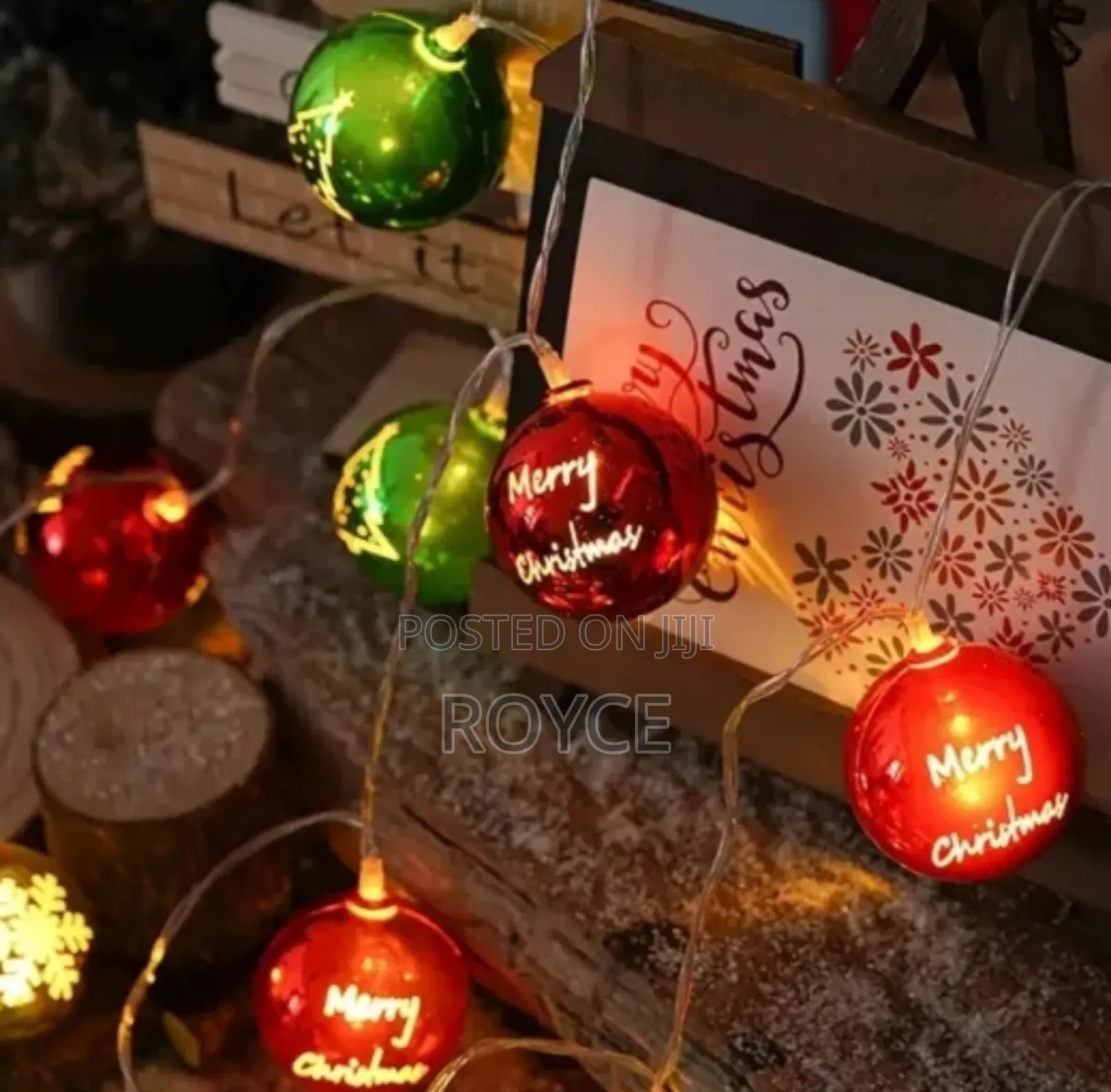Christmas Decoration Balls With Lights
