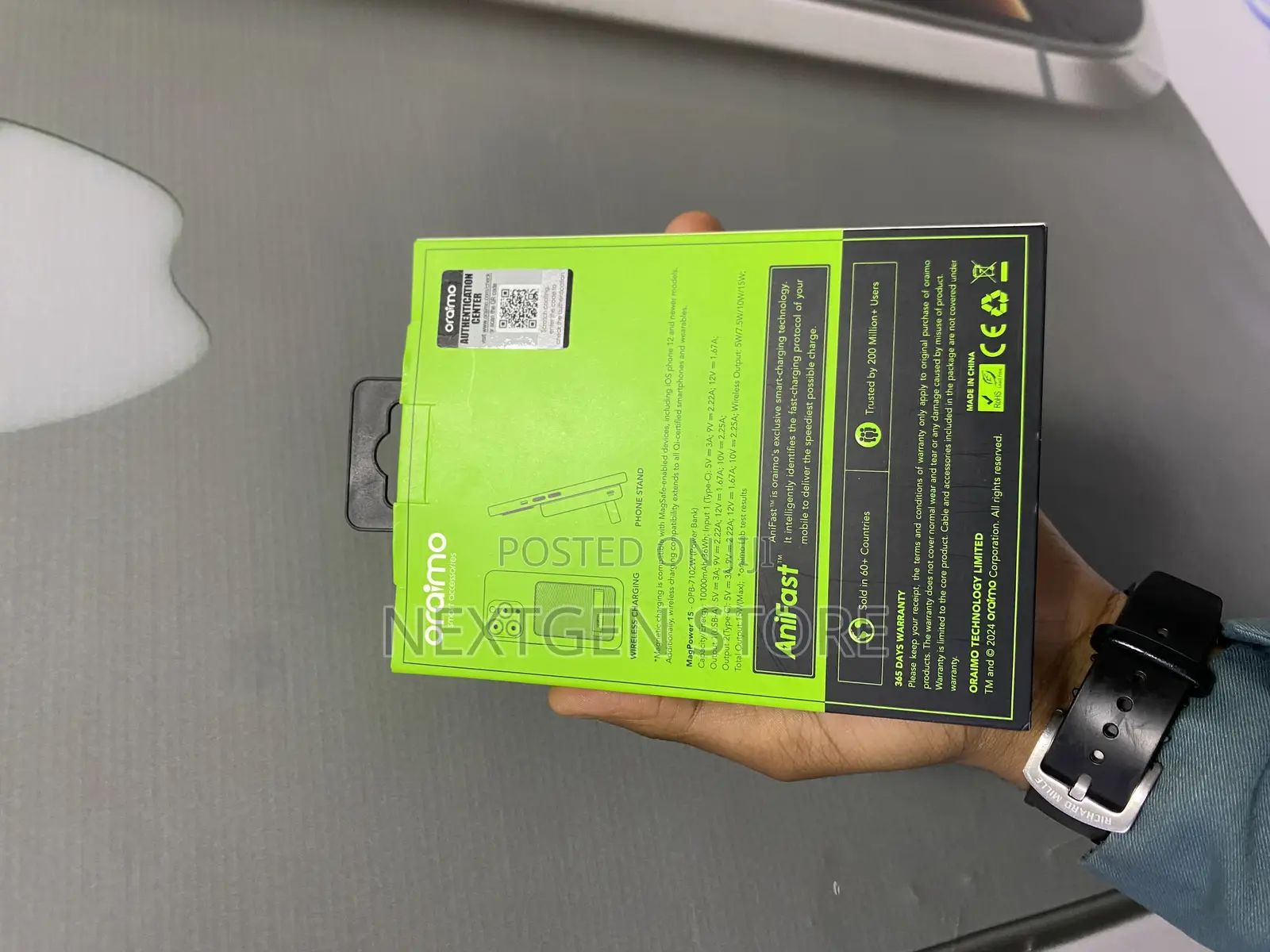 Oraimo Wireless Power Bank