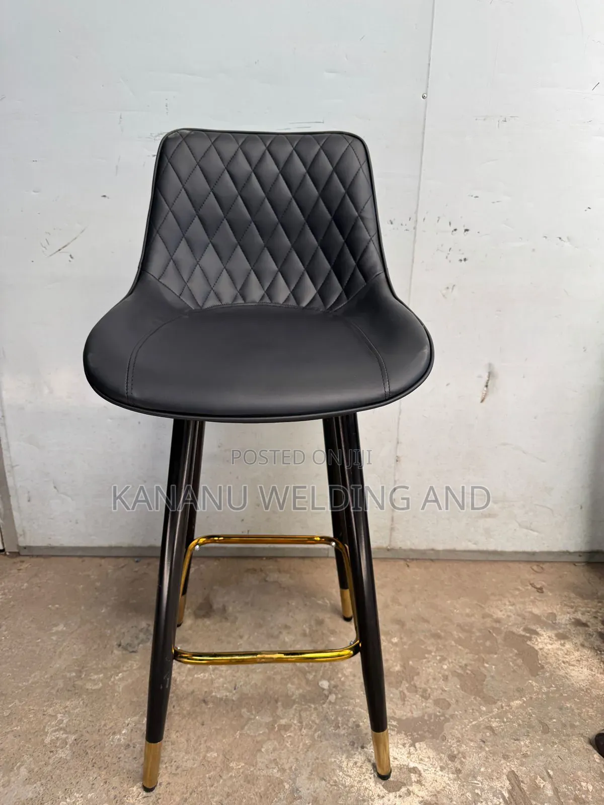 Black Bar Stool