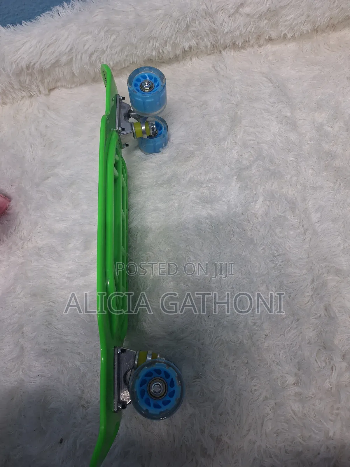 Skating Board With Rubber Wheels