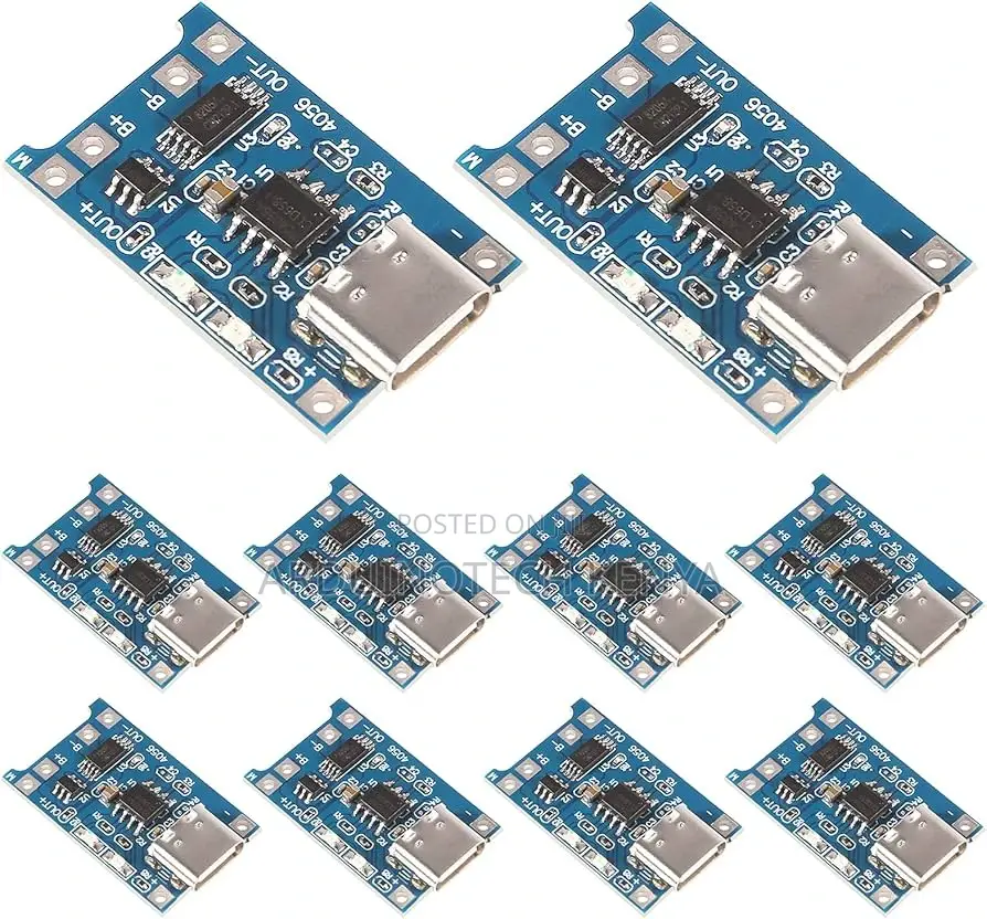 Tp4056 5v 1a Lithium Battery Charger Module | Type-C/Mini Usb 18650