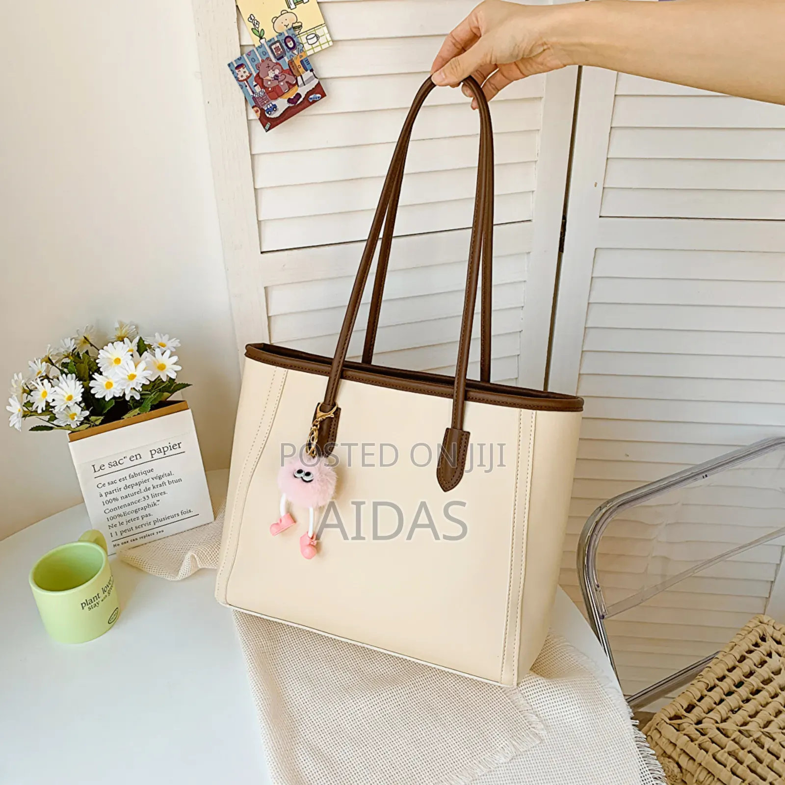 Women’S Classic Pu Leather Tote