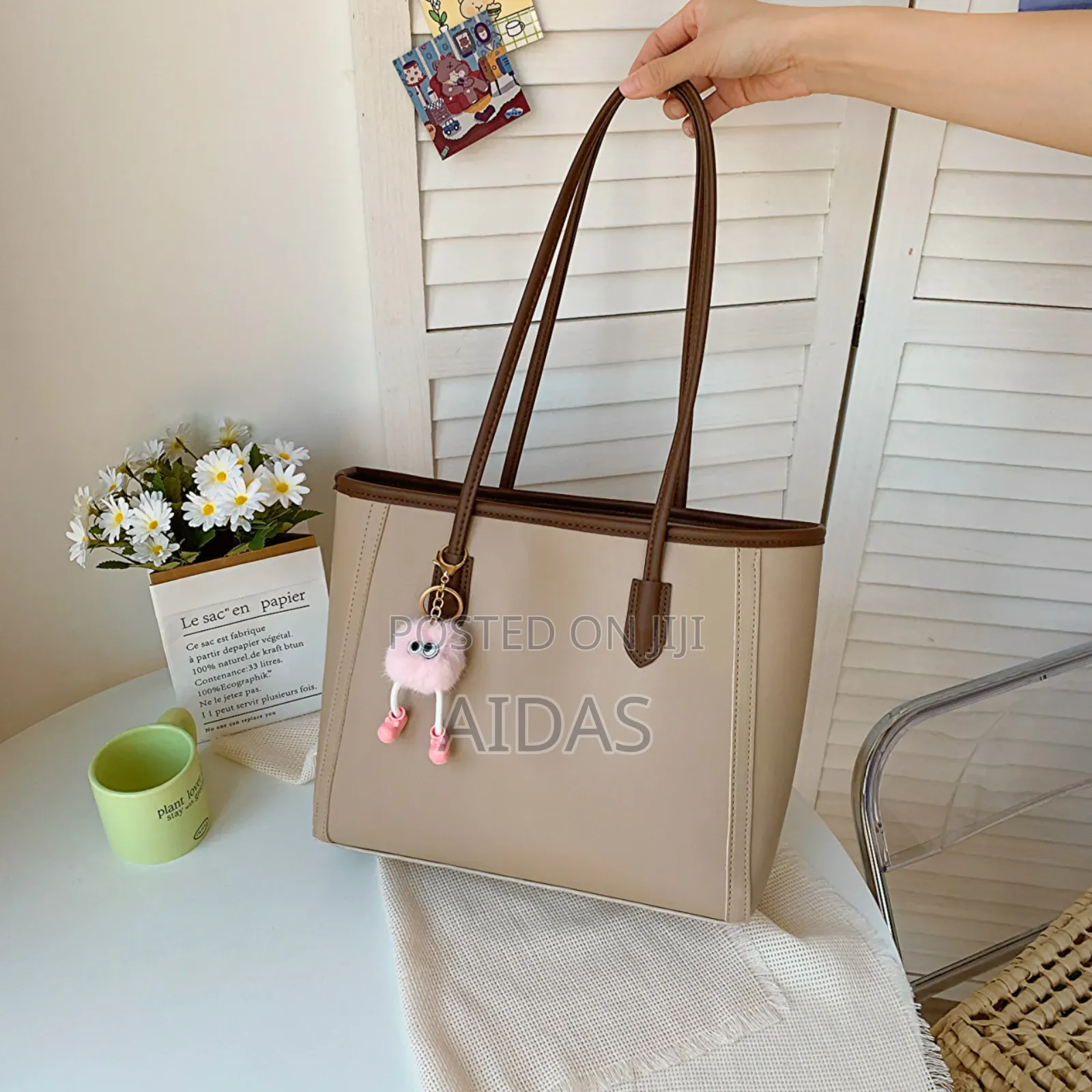Women’S Classic Pu Leather Tote
