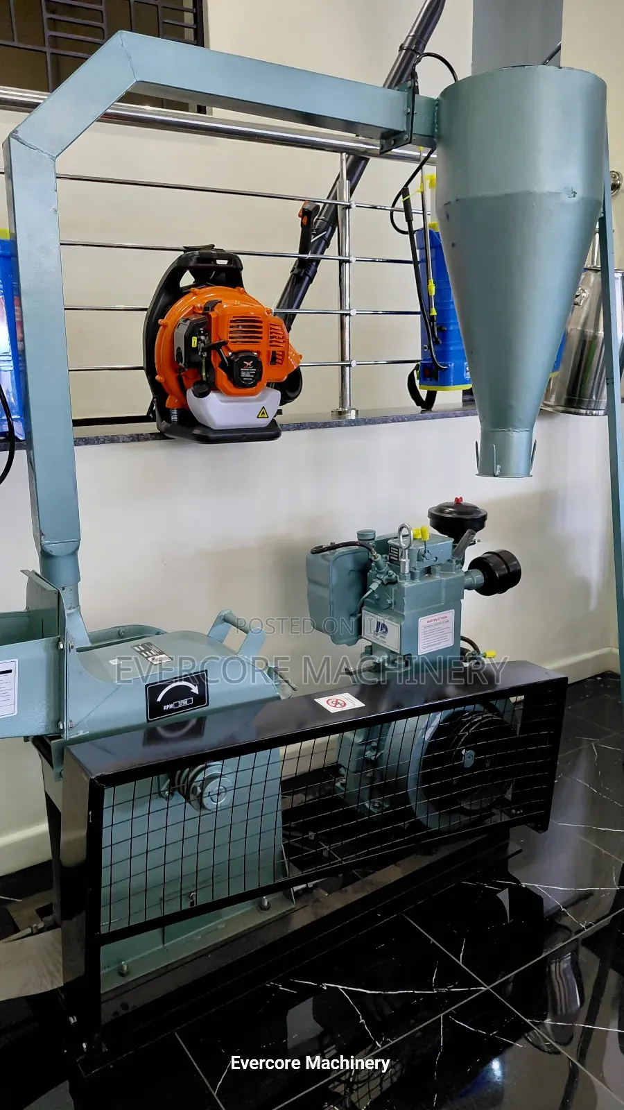Commercial Diesel Poshomill 10hp Watercooled Engine for Grade 2.