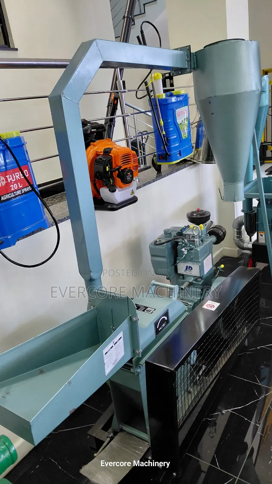 Commercial Diesel Poshomill 10hp Watercooled Engine for Grade 2.