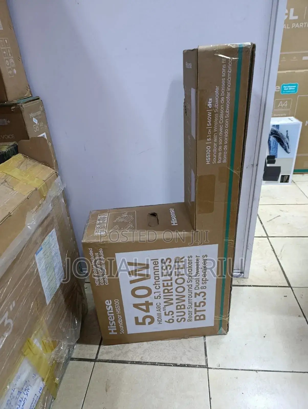 Hisense Wireless Hs5100 Home Theater Soundbar – 540w Dolby Audio