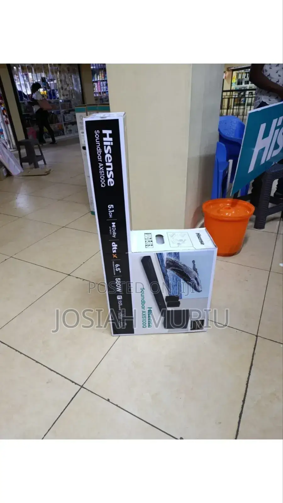 Hisense Ax5100q 5.1ch 580watts Wireless Soundbar