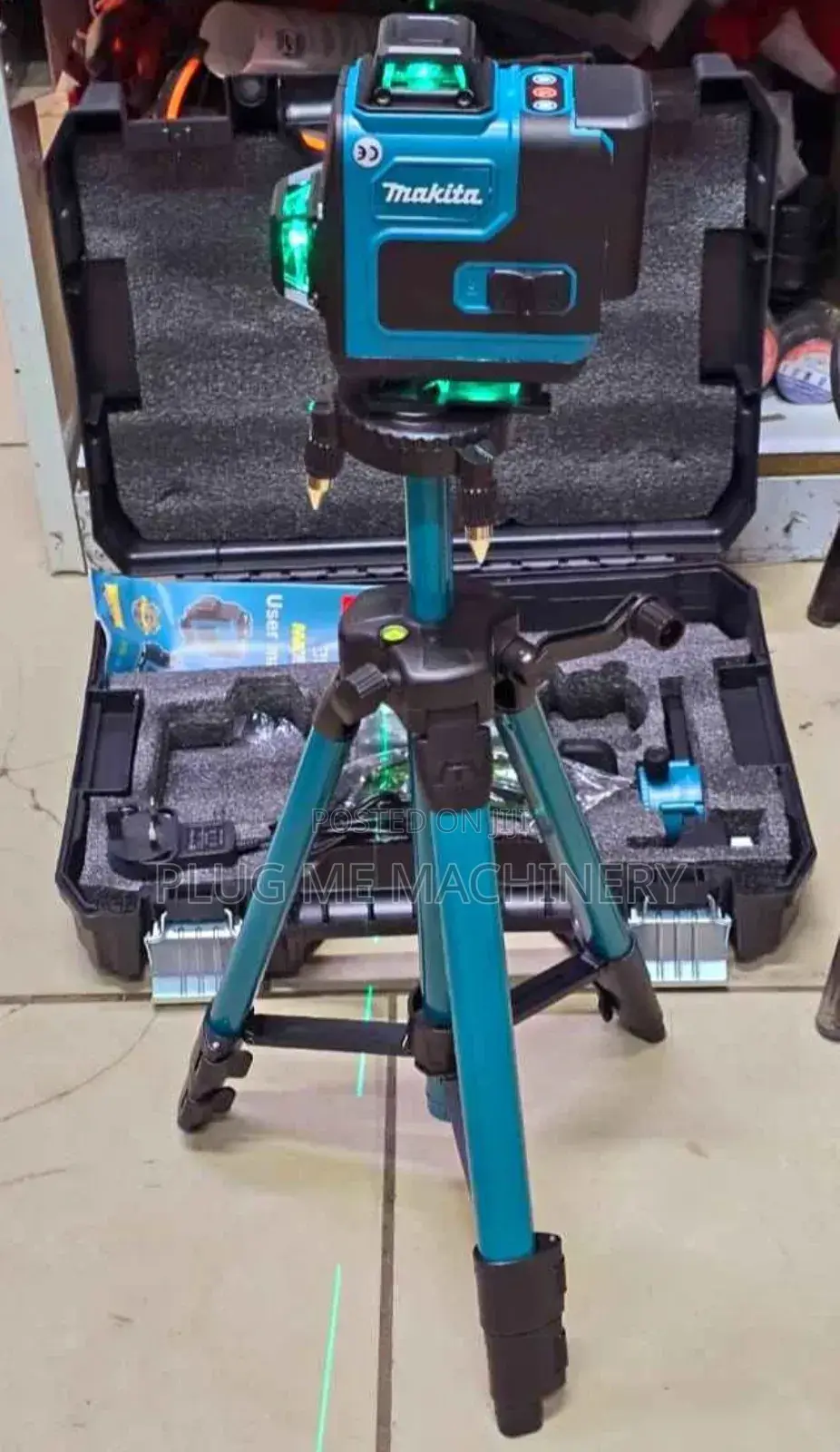 Self Leveling Laser Level Complete With Stand 8 Lines