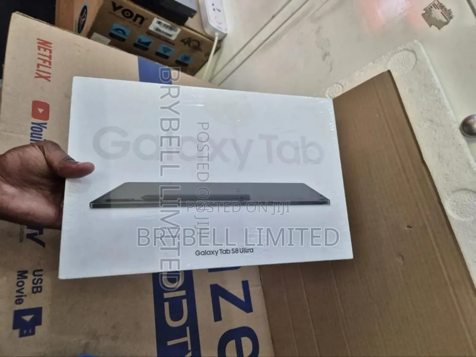 New Samsung Galaxy Tab S8 Ultra 256 GB Black