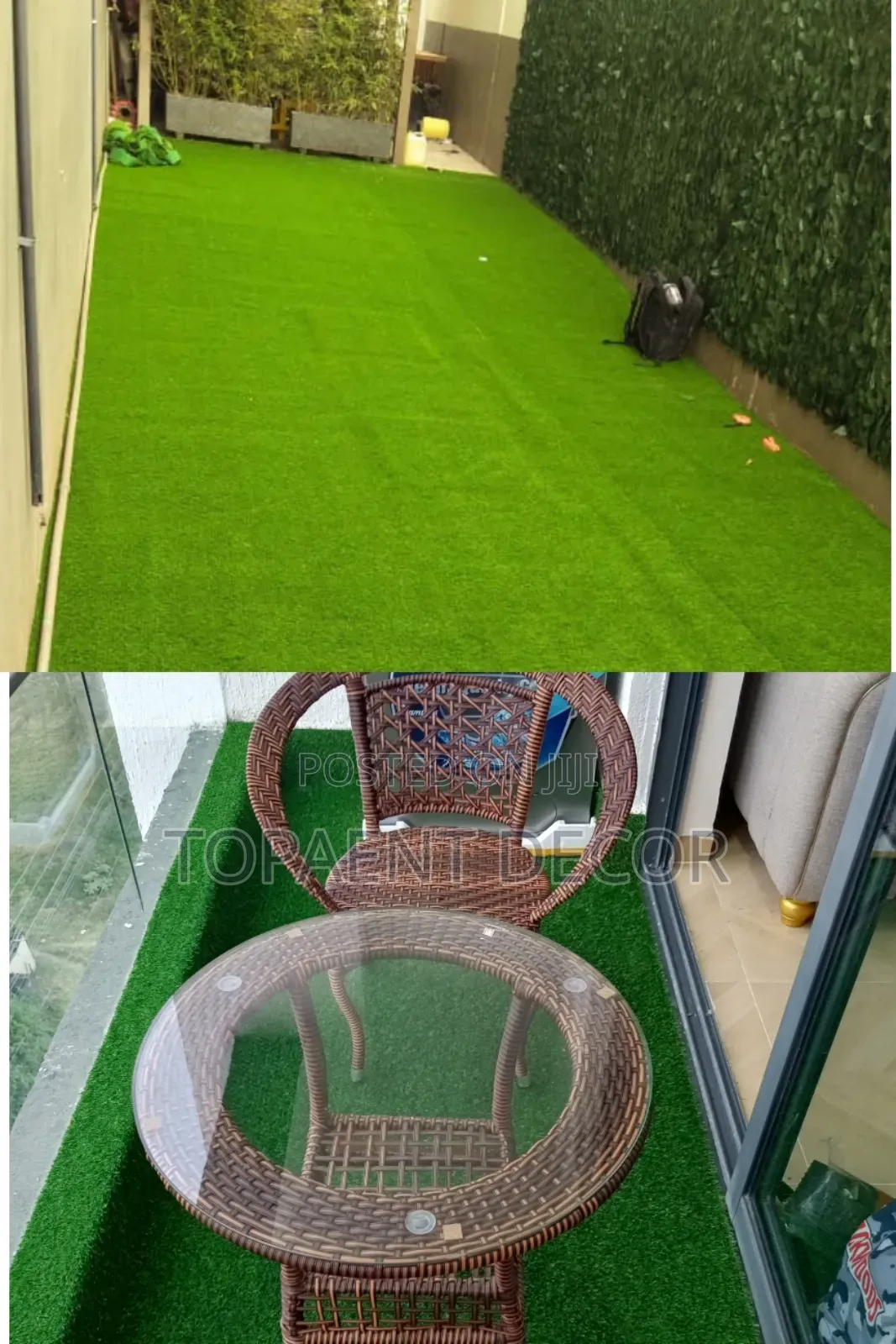 20mm House Backyard And Balcony Gazeboo Artificial Grass Carpet