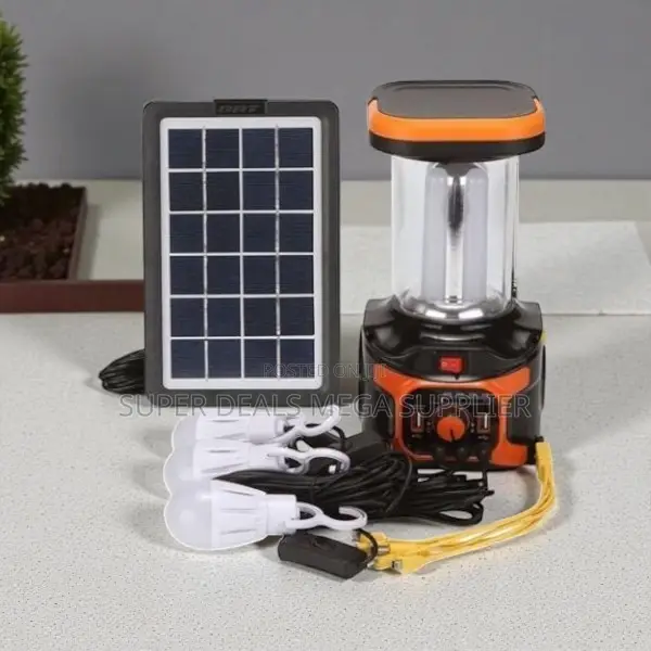 Dat At9016b Portable Solar Lighting With Torch and Mp3 Player