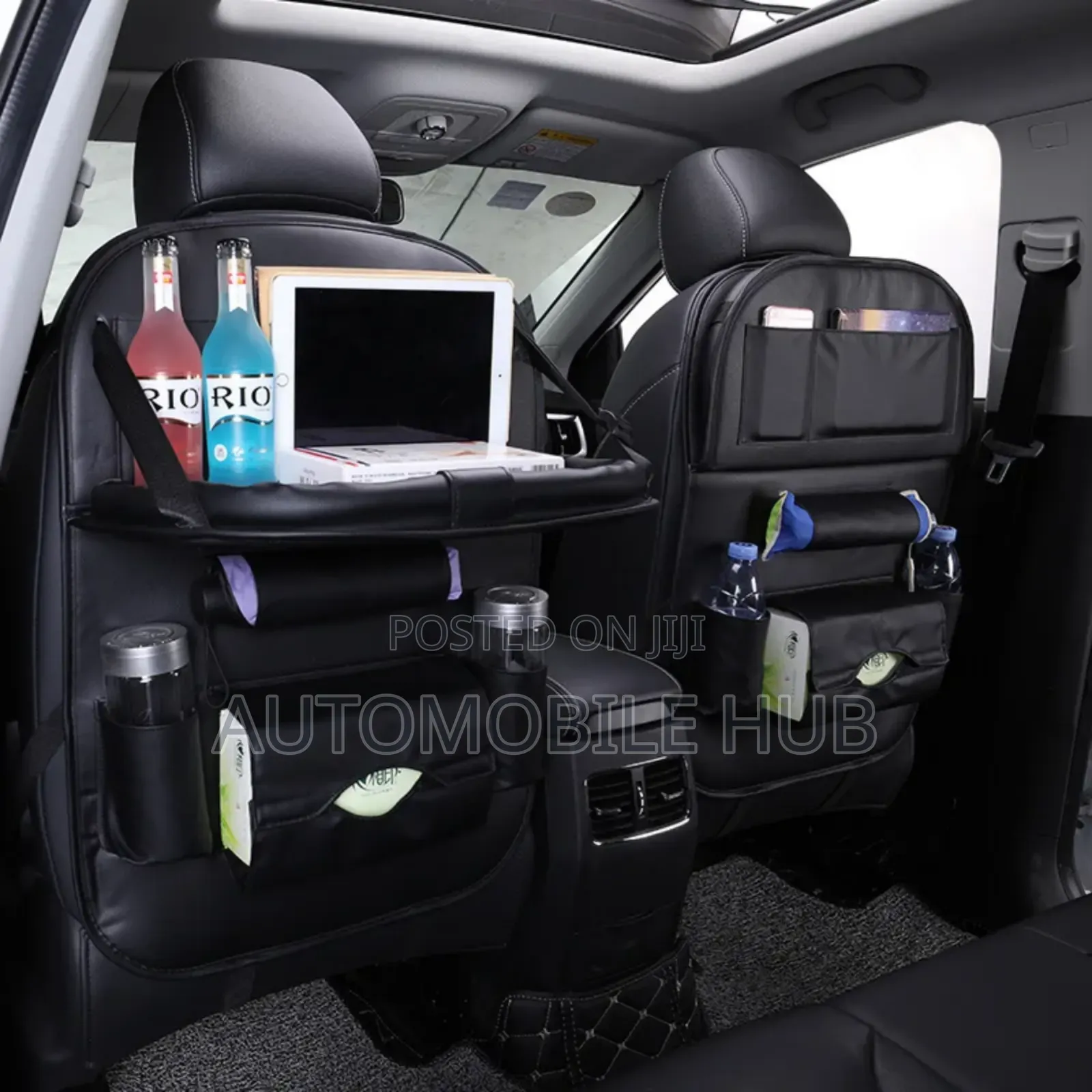 Multi-Purpose Car Back Seat Organiser Waterproof,Multi-Pocket Storage