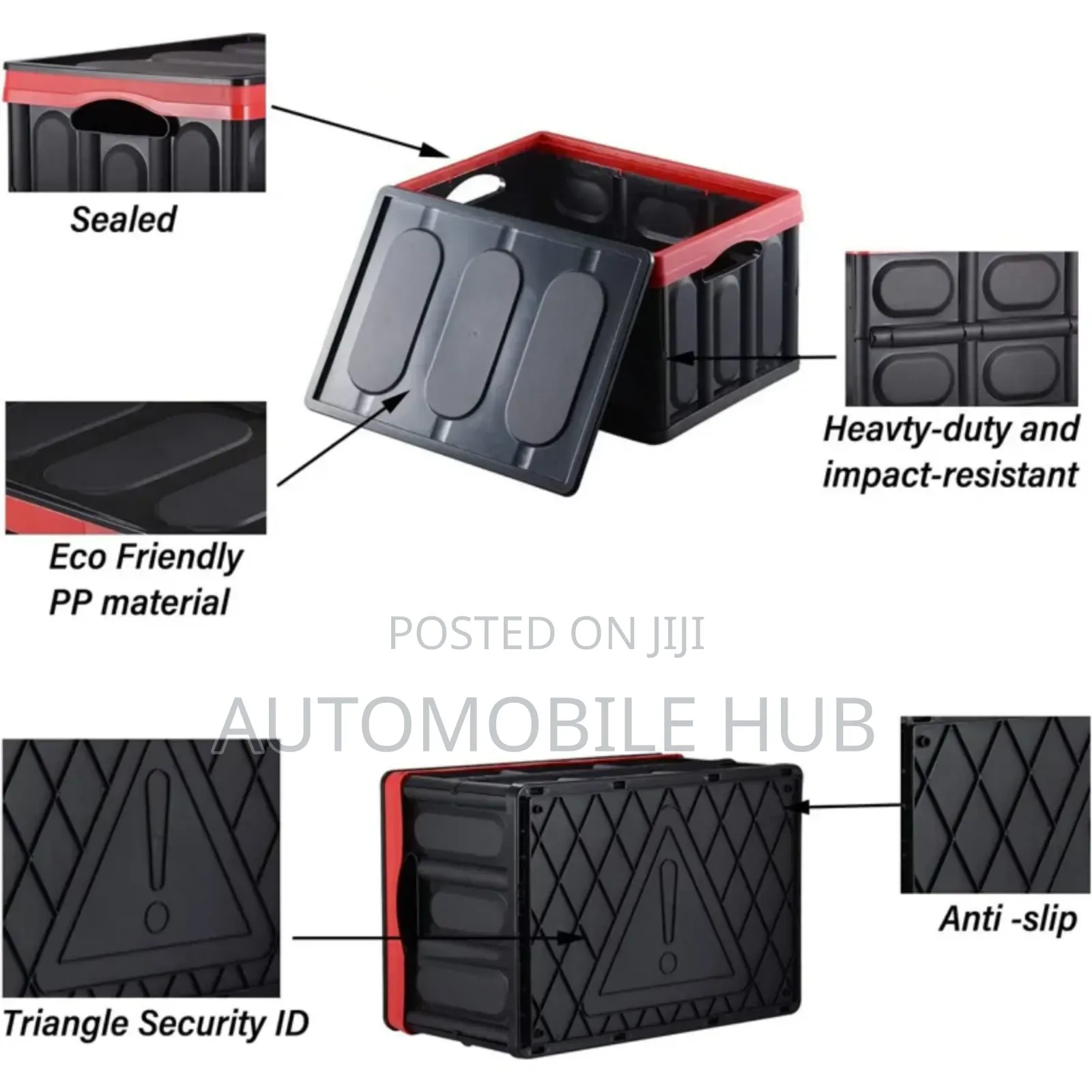 Car Trunk Boot Storage Box – Foldable