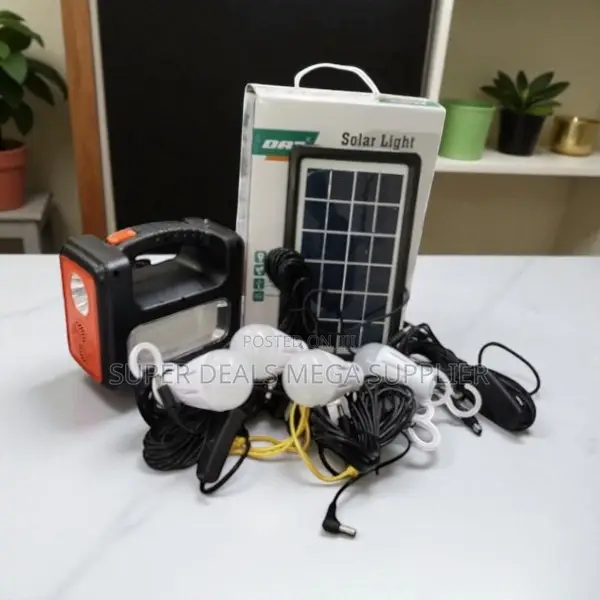 Dat at-9011b Home Solar Lighting System With Fm Radio and Torch