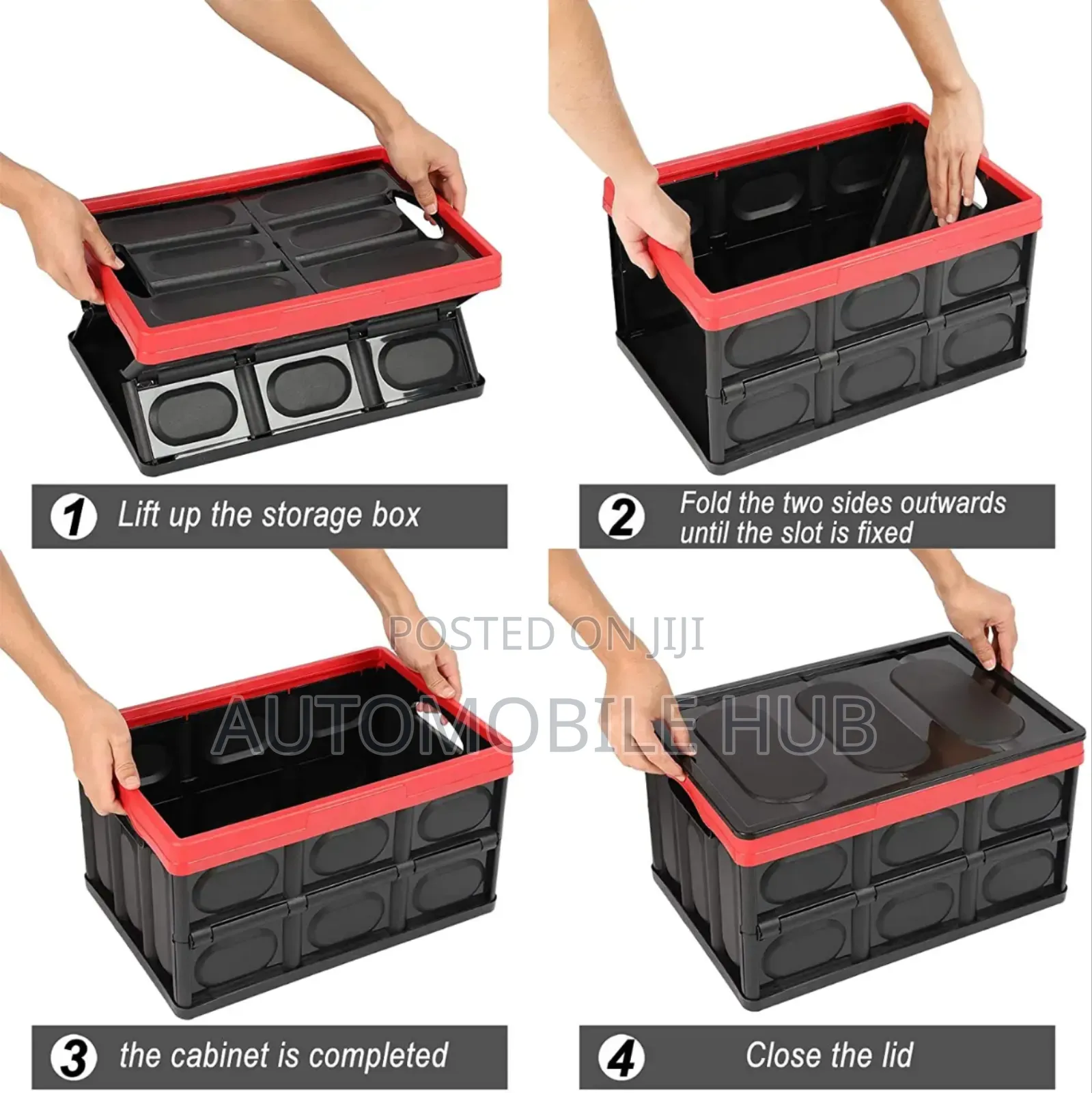 26l Foldable Car Boot Storage Organiser – Durable Multi-Purpose