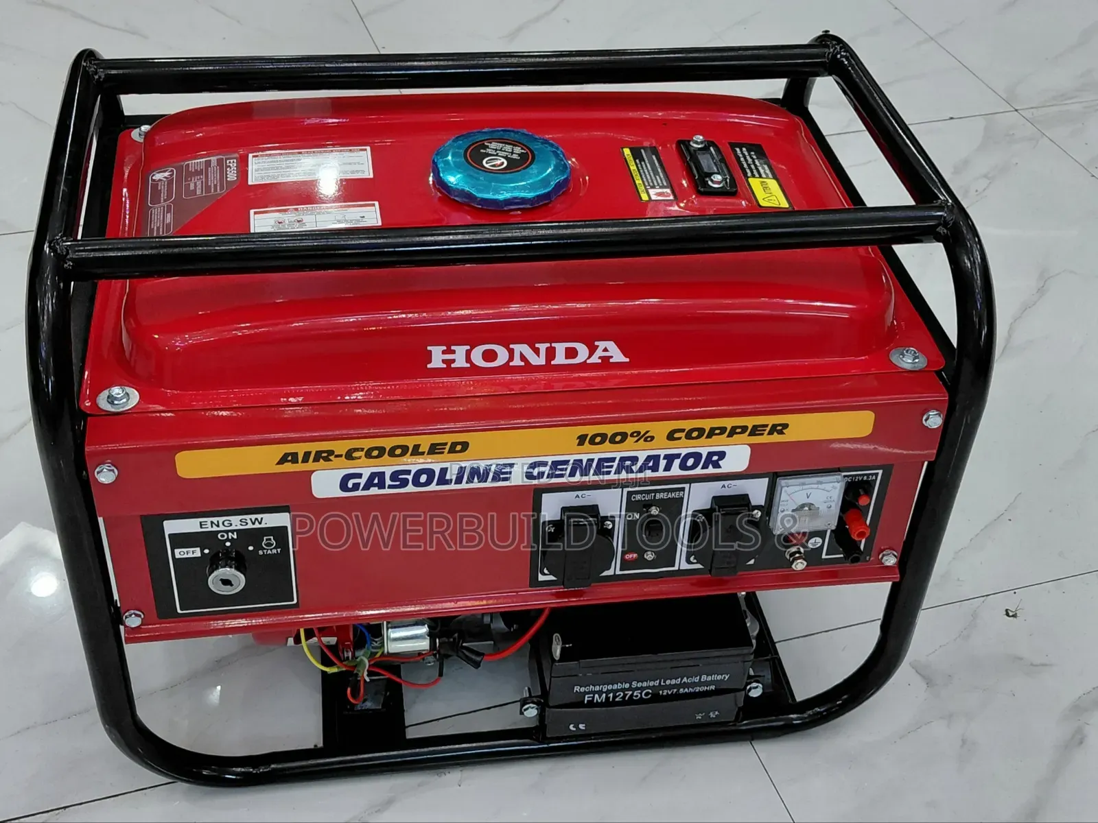 Honda 5.5kva Aircooled Gasoline With Keystart