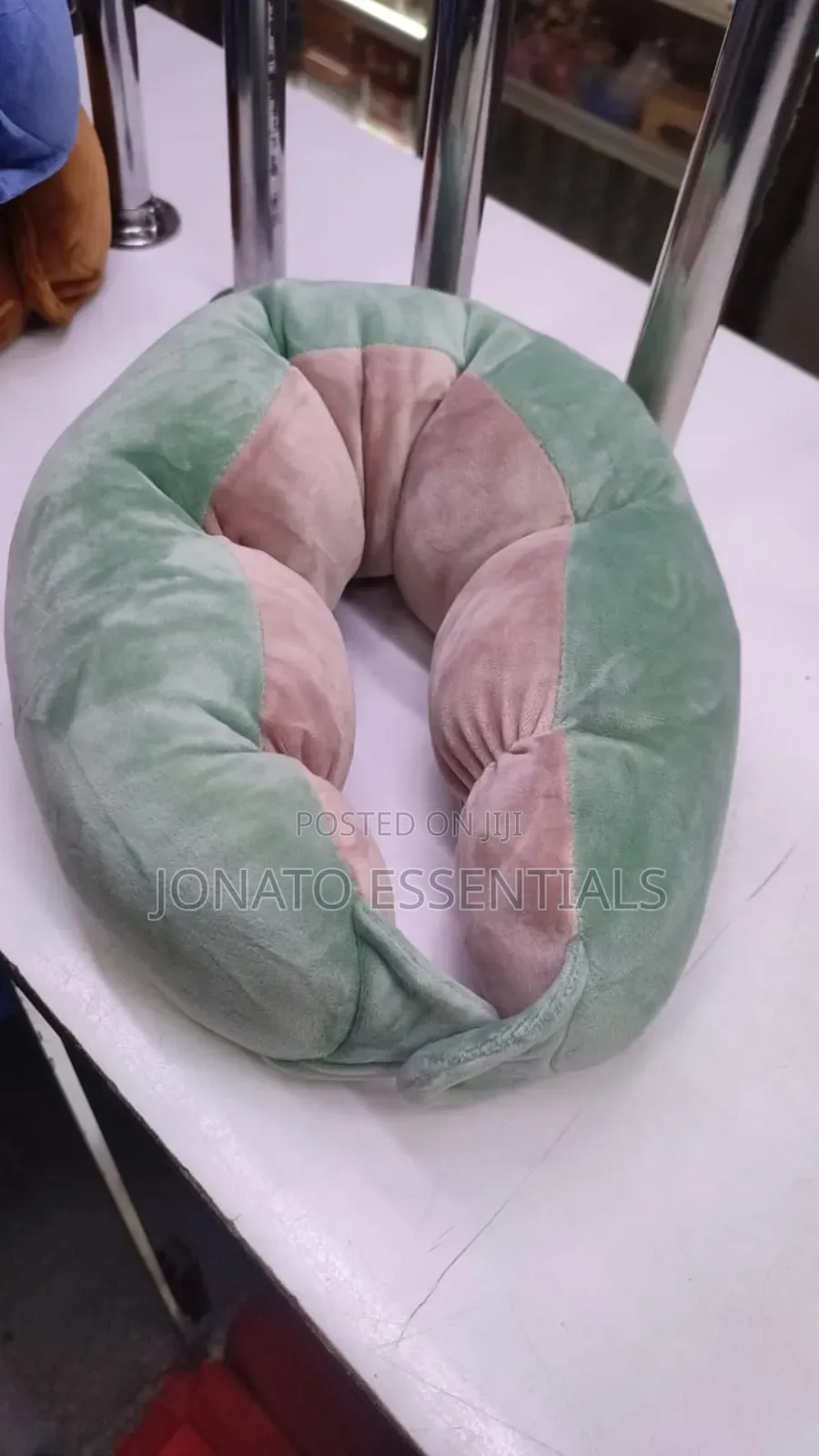 Memory Foam Travel Neck Pillow for Airplane, Bus and Car
