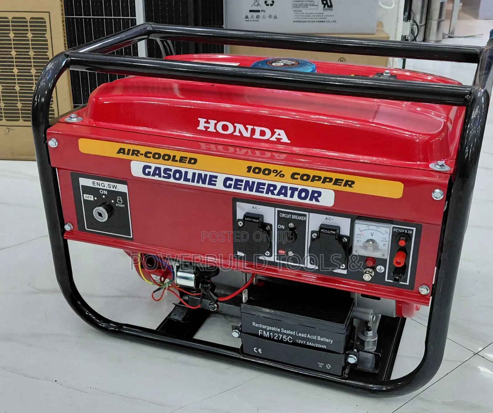 Honda Ep5500 Keystart Gasoline Generator
