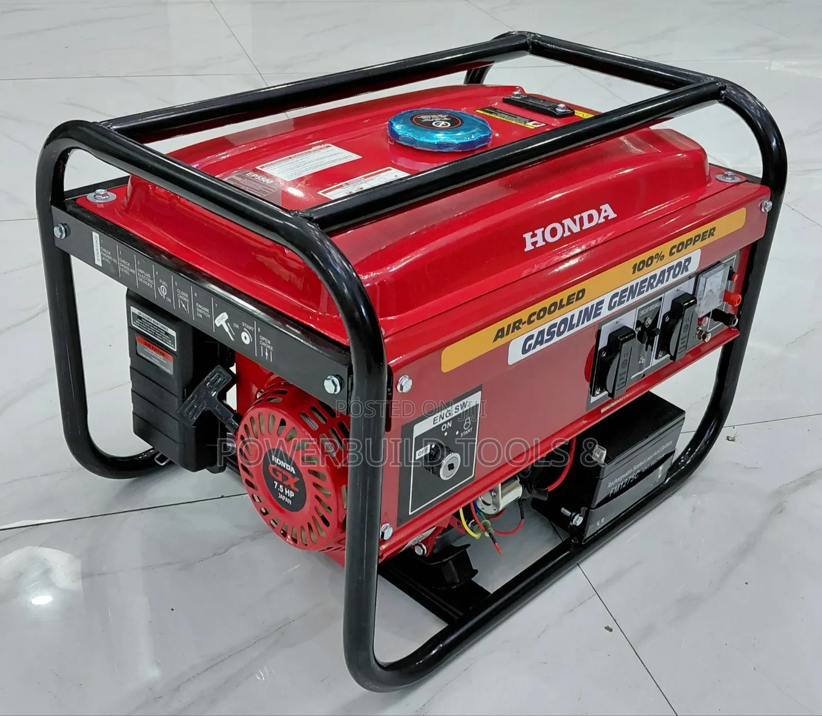Honda Ep5500 Keystart Gasoline Generator