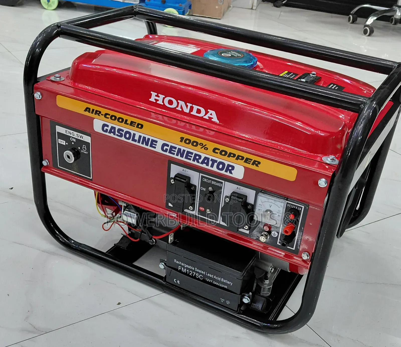 Honda Ep5500 Keystart Gasoline Generator