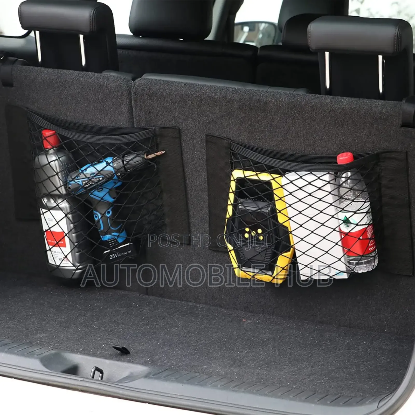 Premium Car Seat Boot Net Organiser – Durable Stretchable