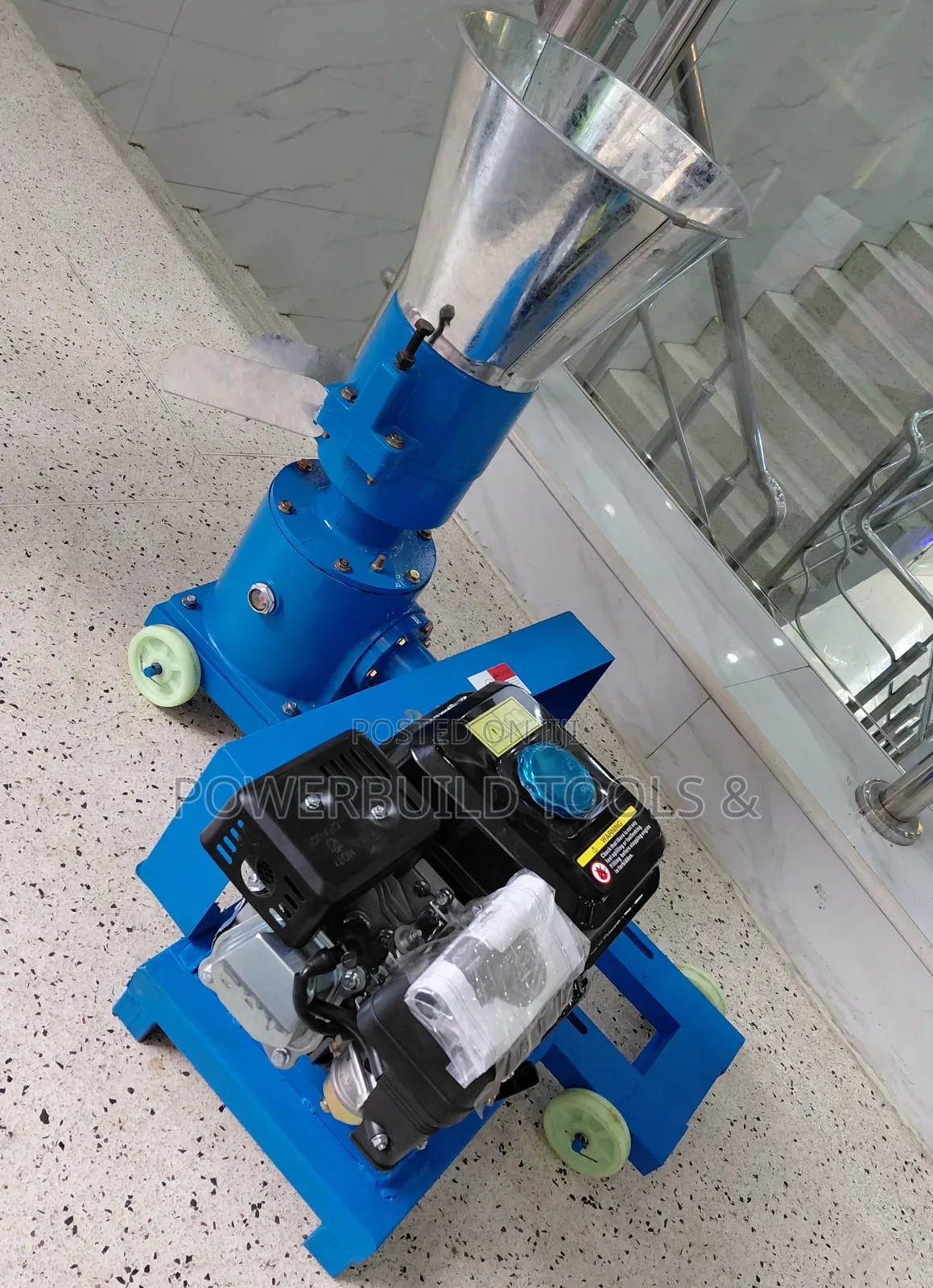 8hp Gasoline Powered Animal Feed Pelletizer 150kg/Hr