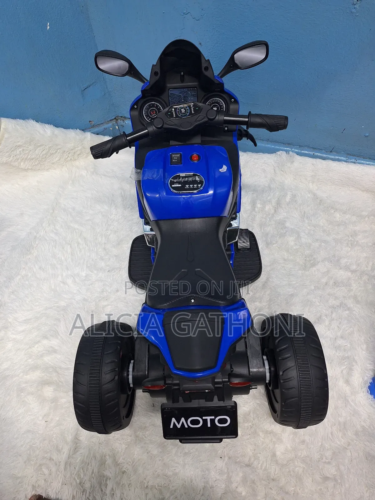 Kids Electric Bike With Three Wheels