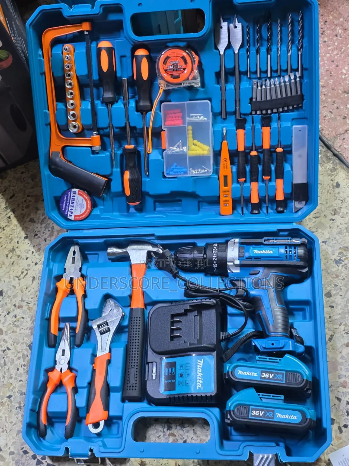 Makita 36v Cordless Toolkit 
108pcs Set