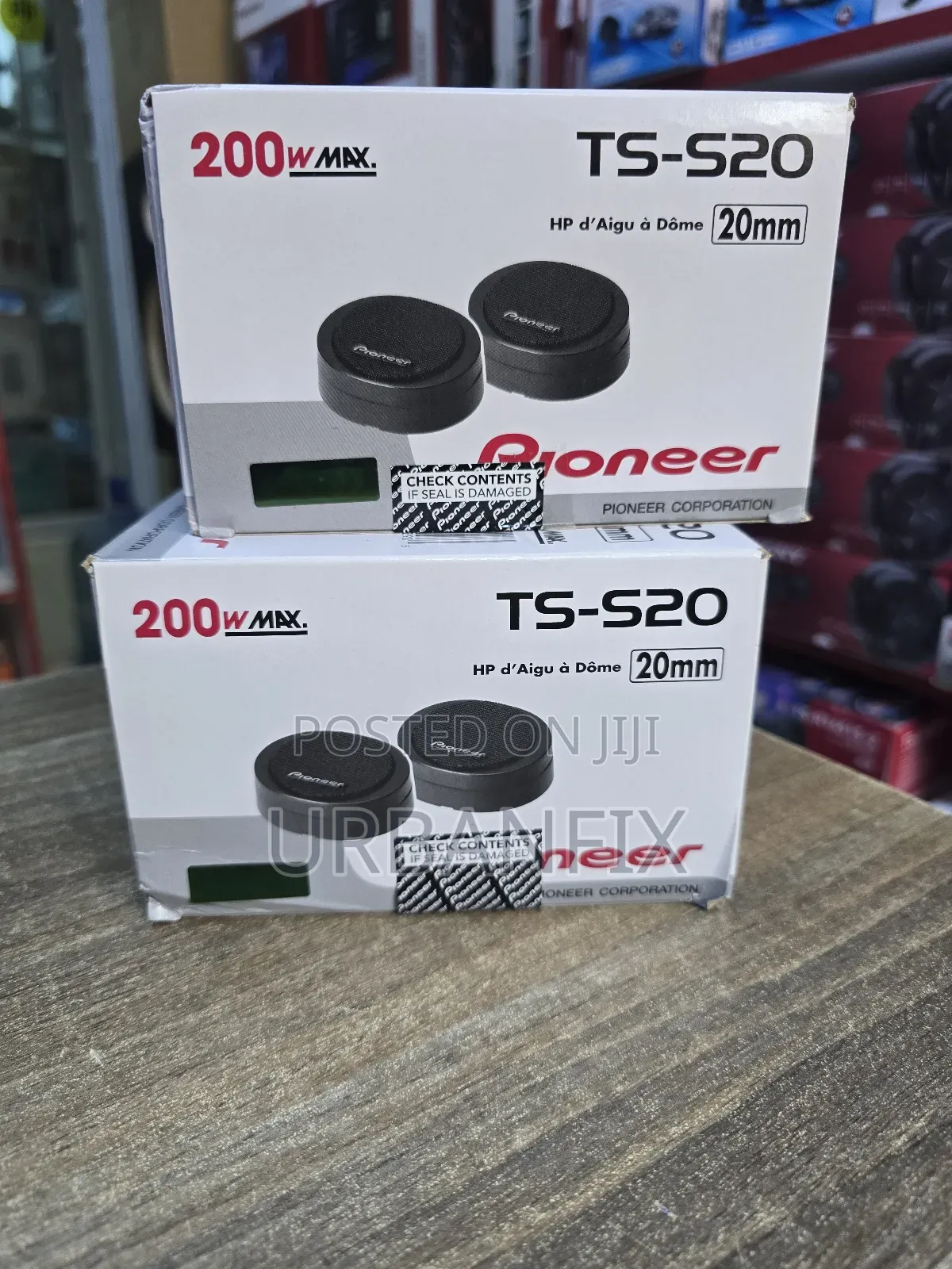 Original Pioneer Ts-S20 200watts Dome Powerful Tweeters- A Pair