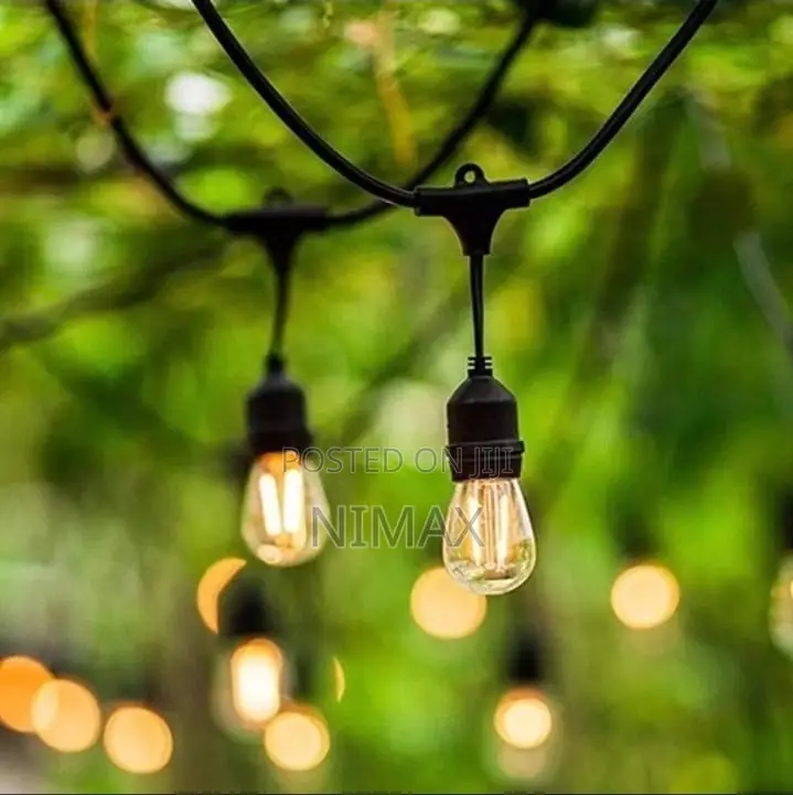 Solar Light Bulbs Outdoor Waterproof String Lights 10bulbs-10mtrs