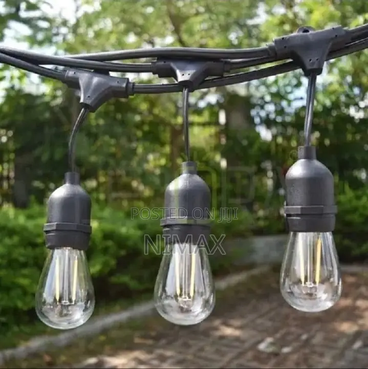 Solar Light Bulbs Outdoor Waterproof String Lights 10bulbs-10mtrs