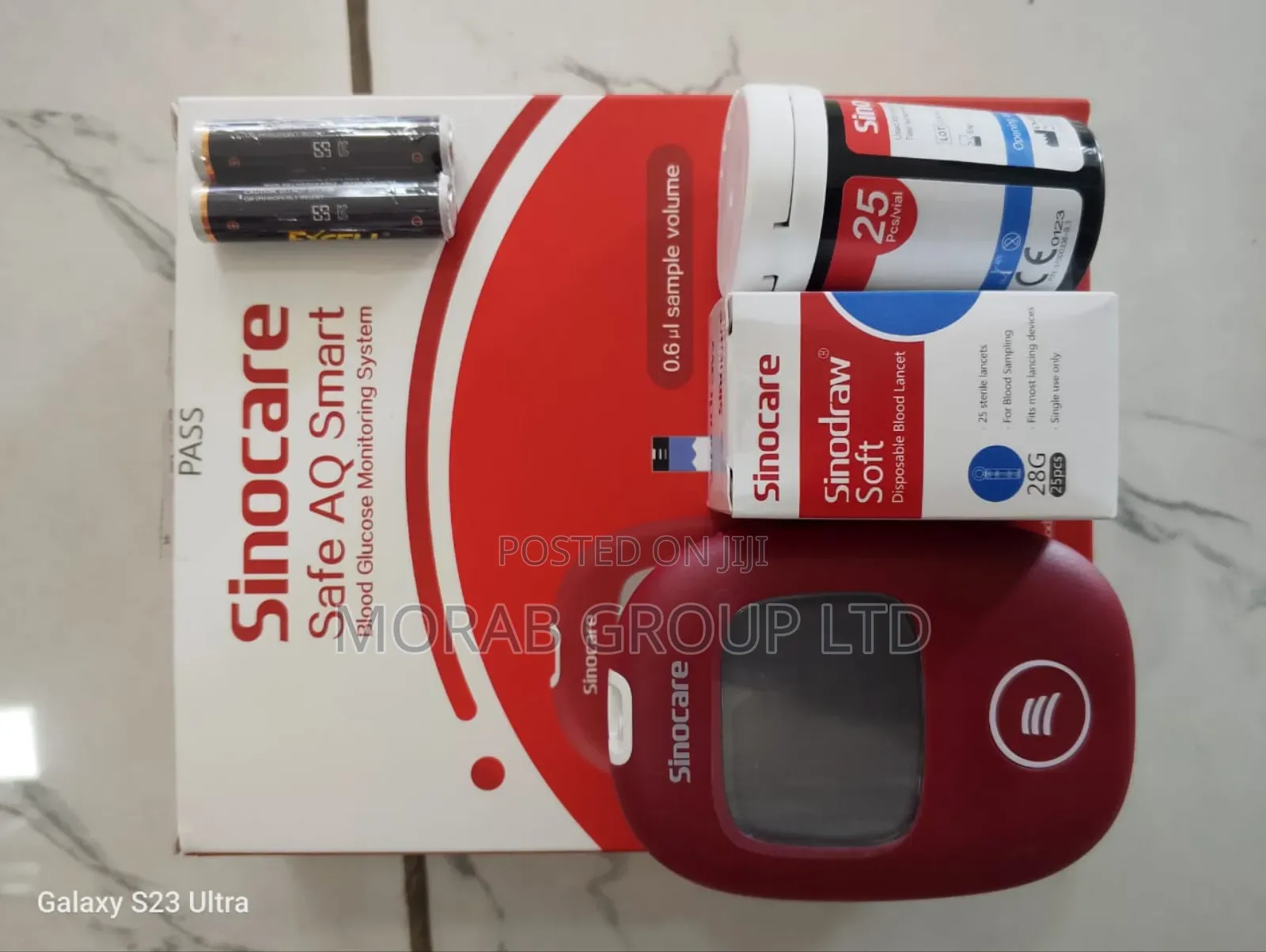 Blood Glucometer ( Sinocare Black November)