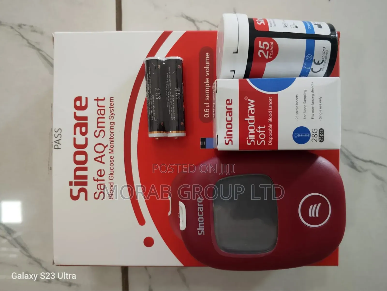 Blood Glucometer ( Sinocare Black November)