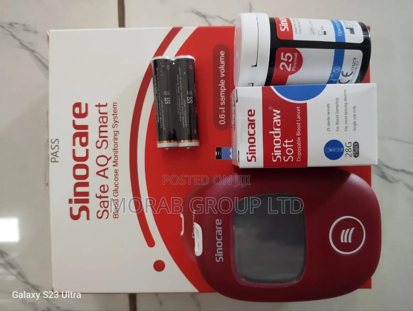Blood Glucometer ( Sinocare Black November)