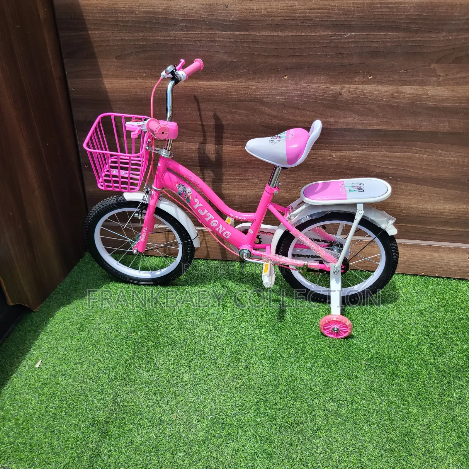 16''" Bicycle Purple Size 16.With Training Wheels.