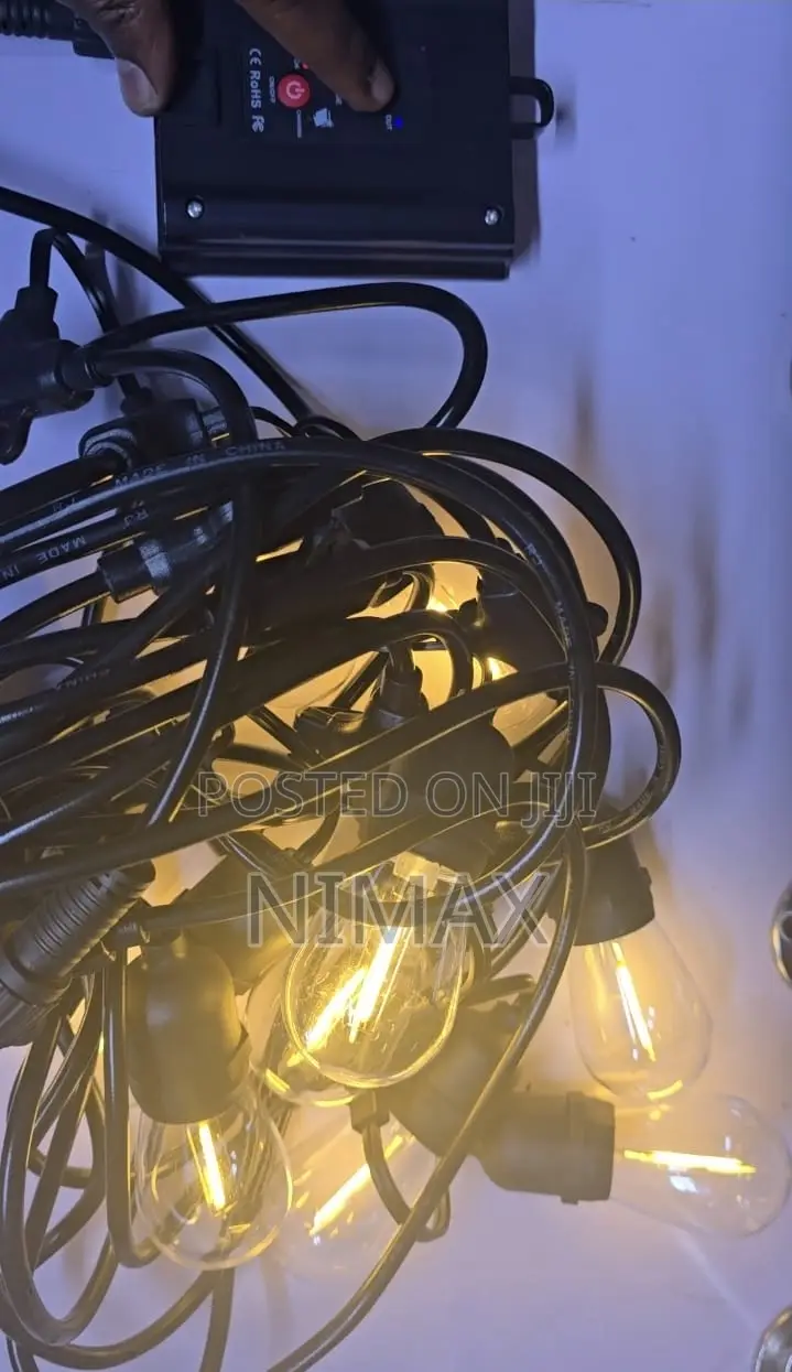 Solar Light Bulbs Outdoor Waterproof String Lights 10bulbs-10mtrs