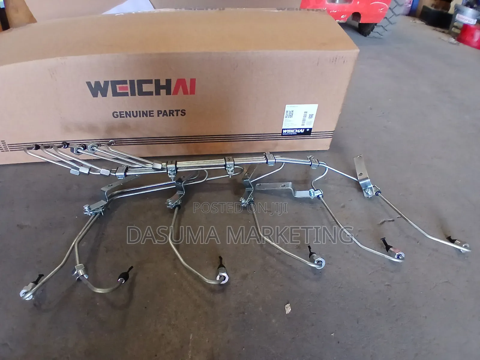 Weichai High-Pressure Oil Pipe Assembly 