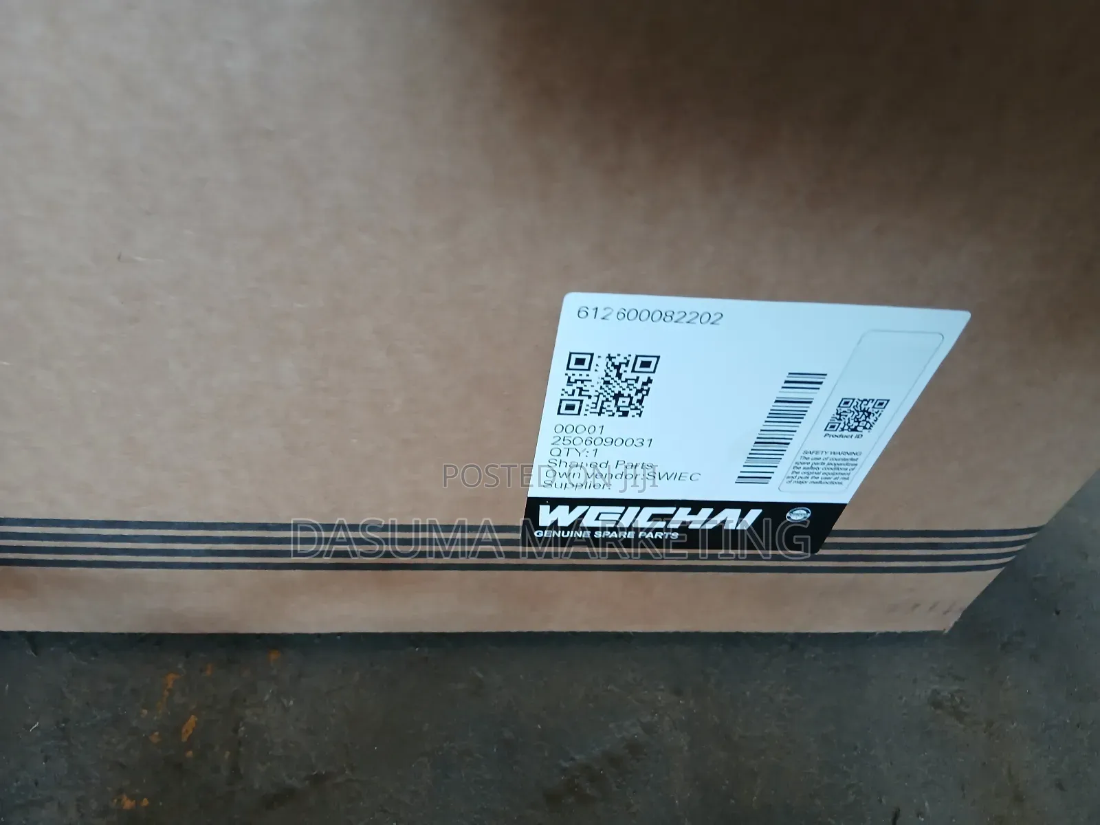 Weichai High-Pressure Oil Pipe Assembly 