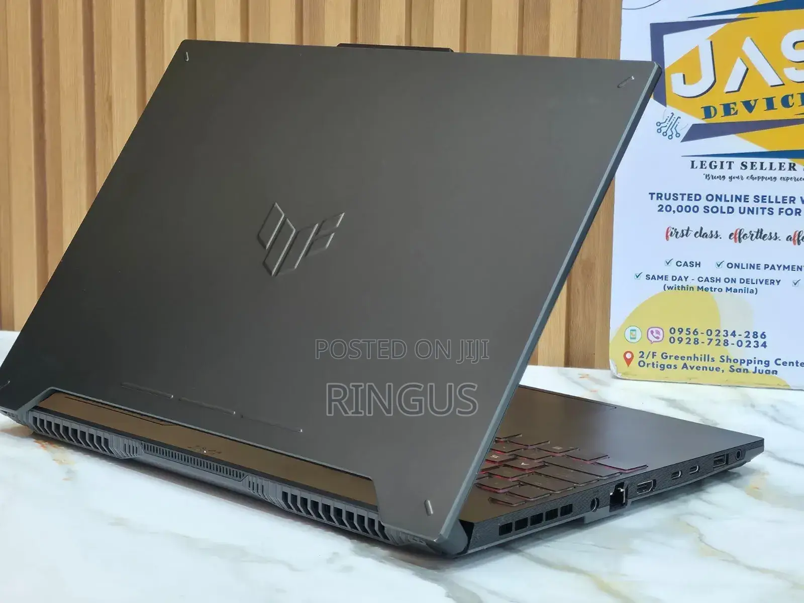 New Laptop Asus TUF Gaming A15 16GB AMD Ryzen 7 SSD 512GB