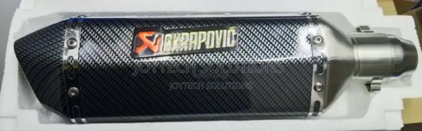 Motorcycle Exhaust Pipe Enhances Engine Sound and Performance