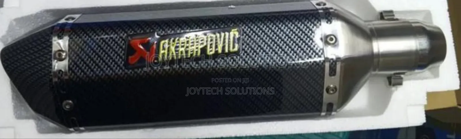 Motorcycle Exhaust Pipe Enhances Engine Sound and Performance