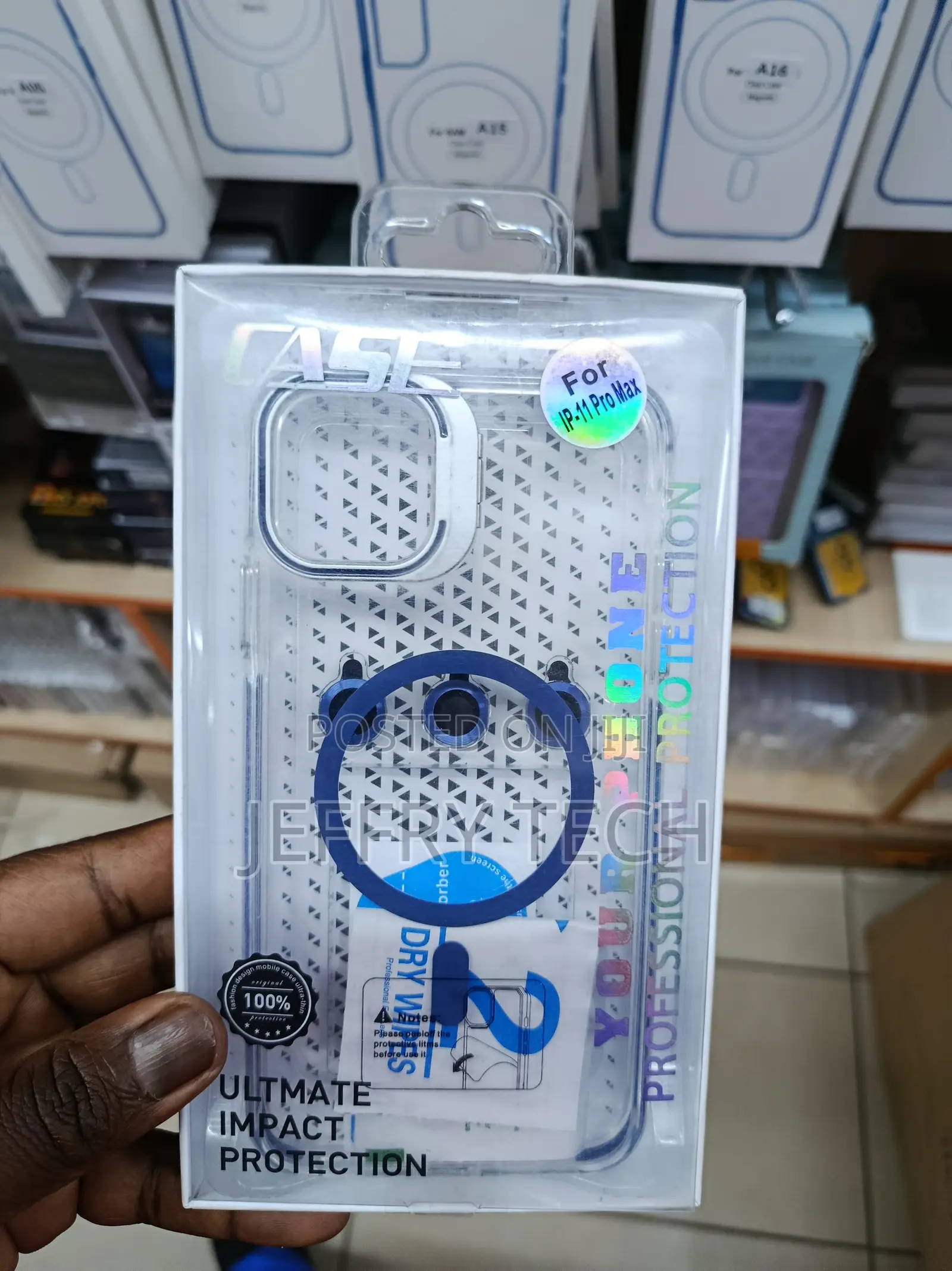 Kerder iPhone 11 Pro Max Clear Case With Magsafe With Lense Protector