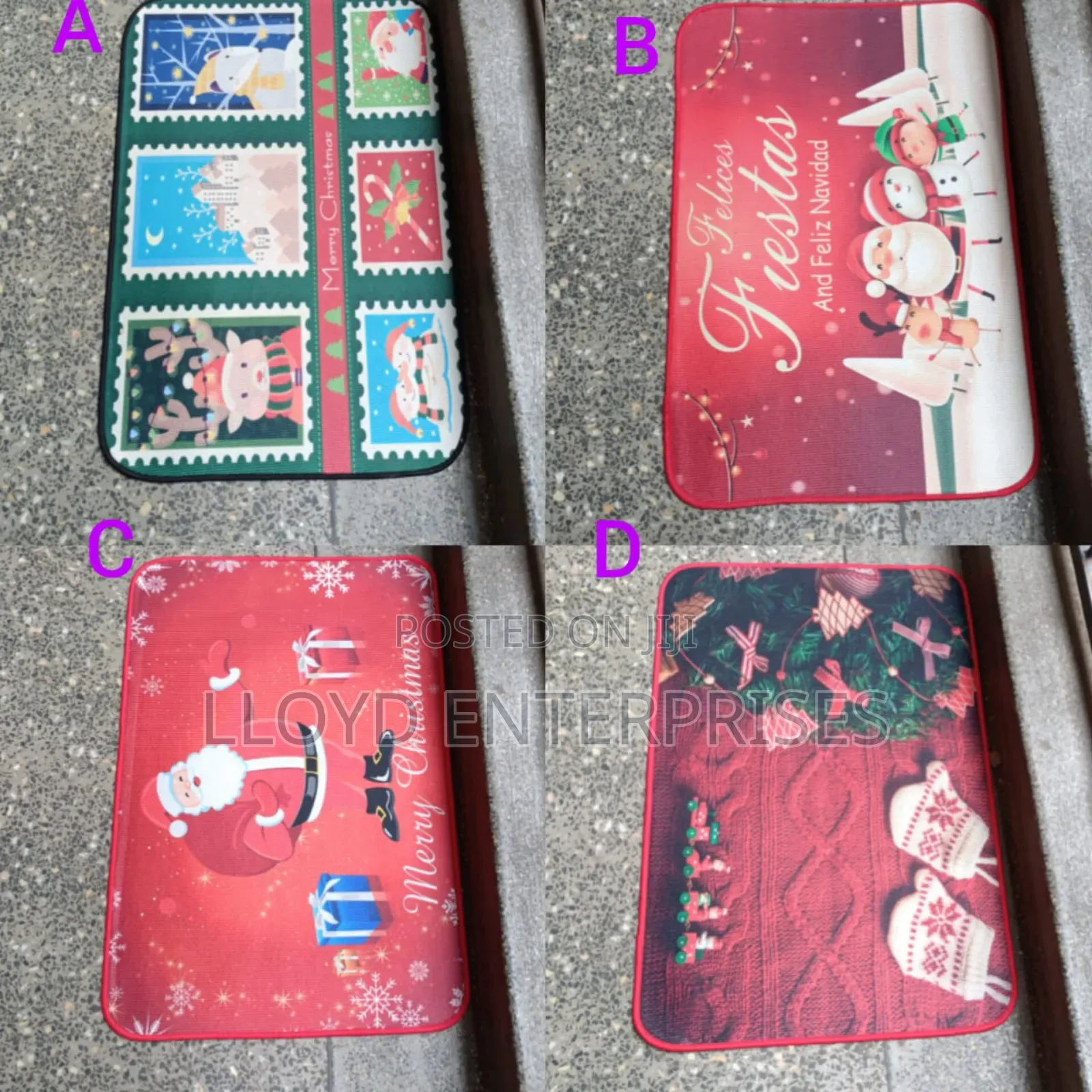 Christmas 3d Door Mats