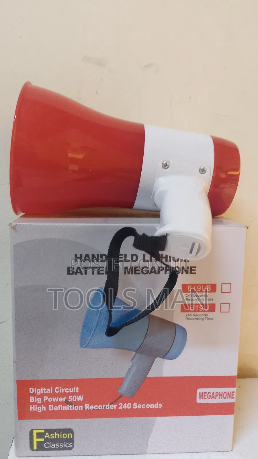 Handheld Lithium Battery Megaphone.