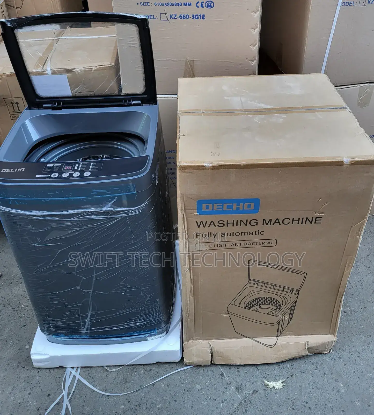 Washing Machine 8kg Fully Automatic Decho