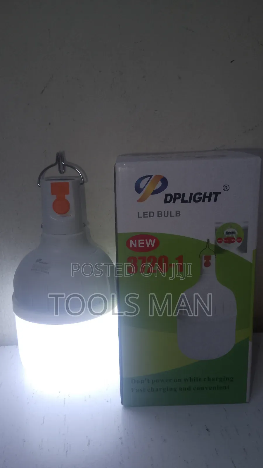 Rechargeable 20w. Dplight Dp-3720 Led Bulb